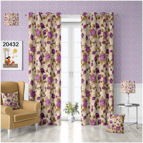 پرده چاپی هازان - کد محصول 20432