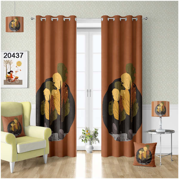 پرده چاپی هازان - کد محصول 20437