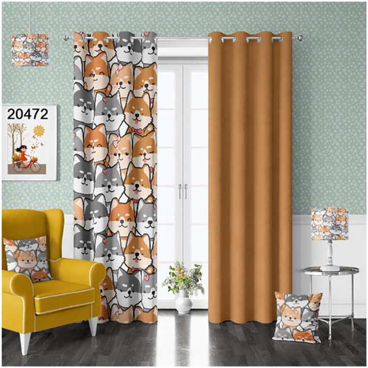 پرده چاپی هازان - کد محصول 20472