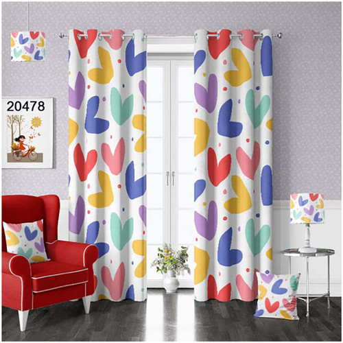 پرده چاپی هازان - کد محصول 20478