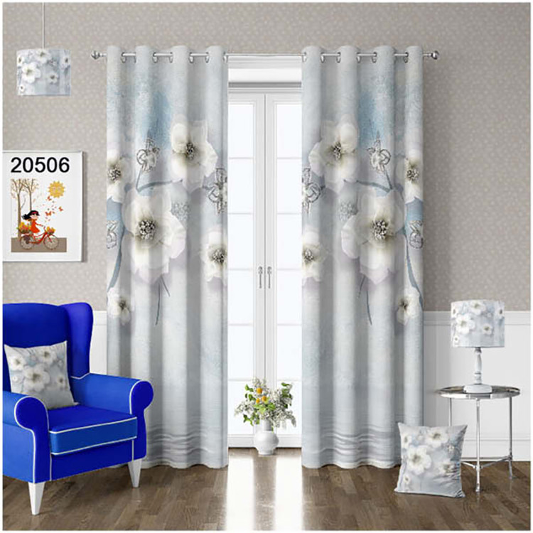 پرده چاپی هازان - کد محصول 20506