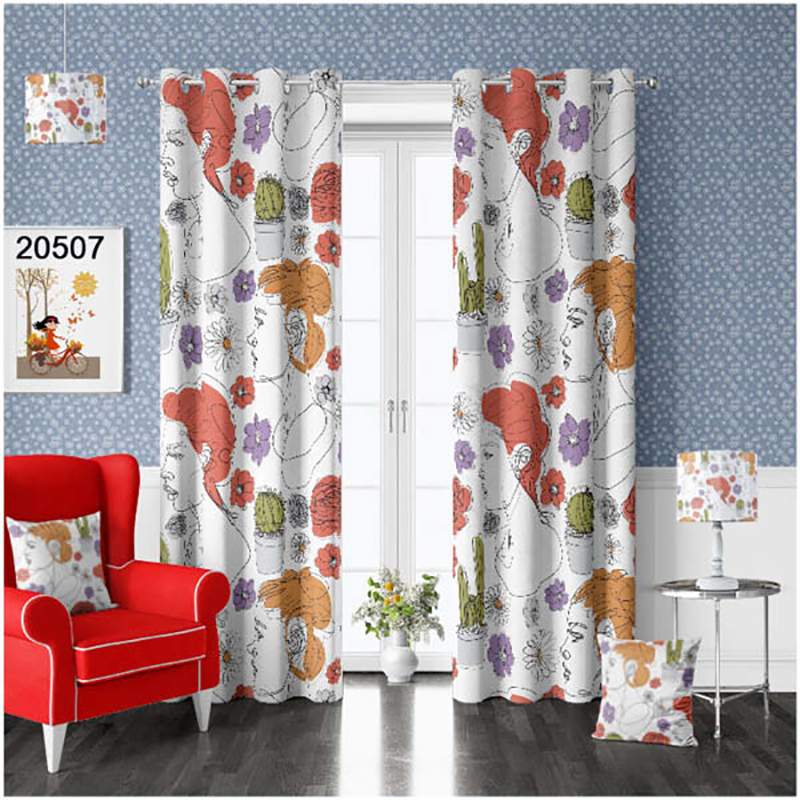 پرده چاپی هازان - کد محصول 20507