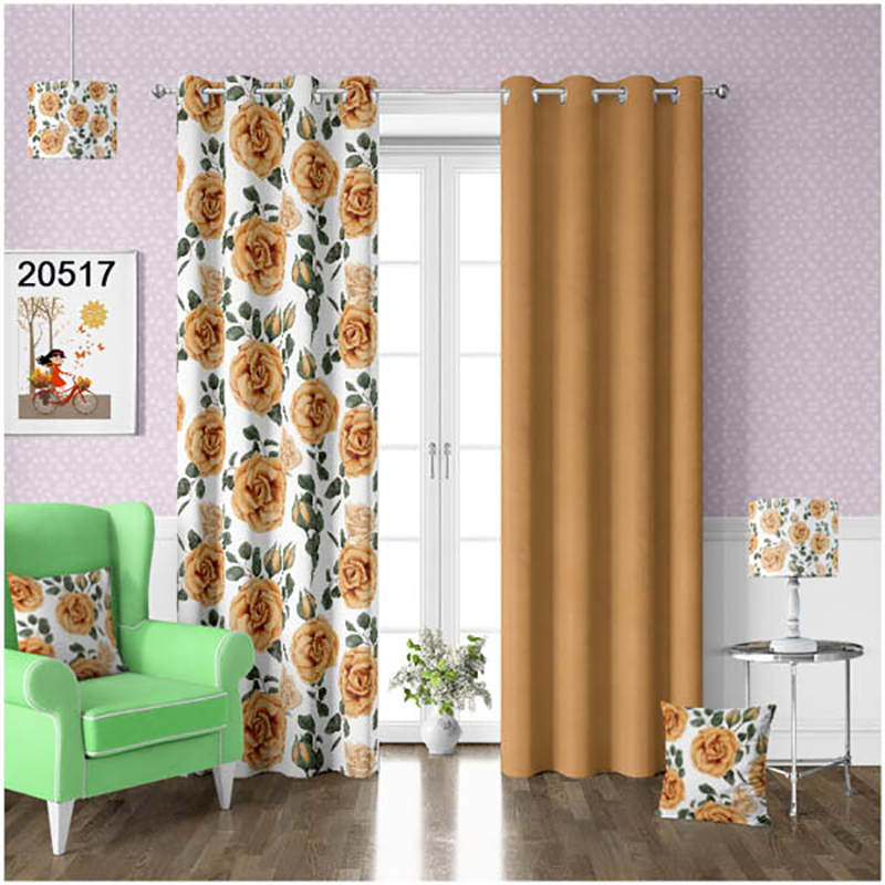 پرده چاپی هازان - کد محصول 20517