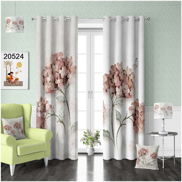 پرده چاپی هازان - کد محصول 20524