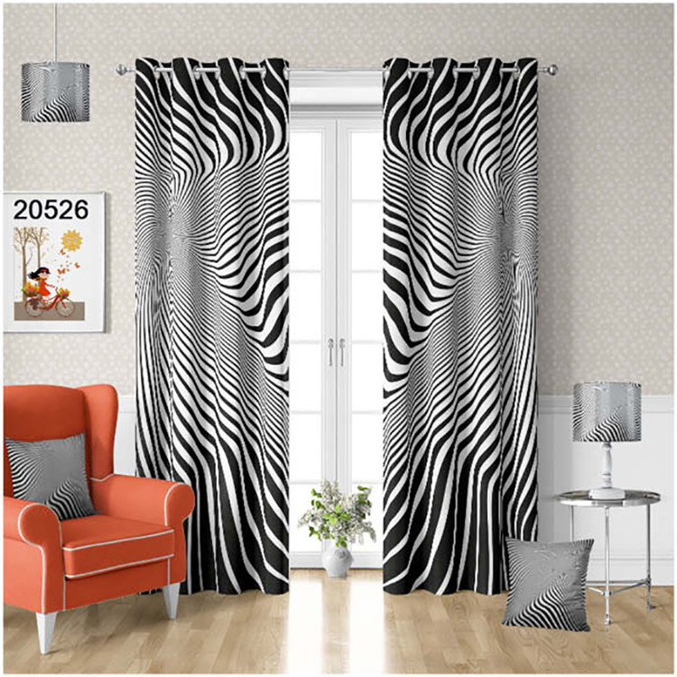 پرده چاپی هازان - کد محصول 20526