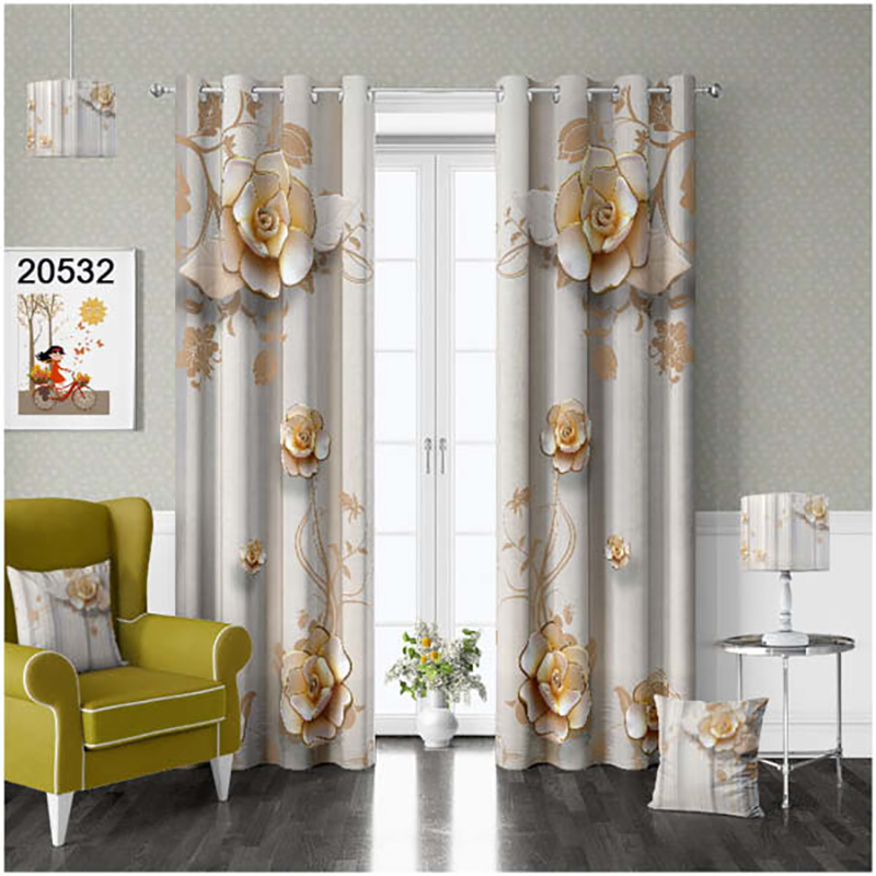 پرده چاپی هازان - کد محصول 20532