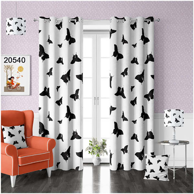 پرده چاپی هازان - کد محصول 20540