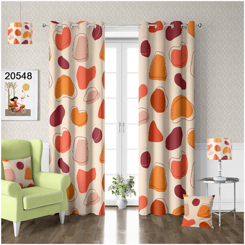 پرده چاپی هازان - کد محصول 20548