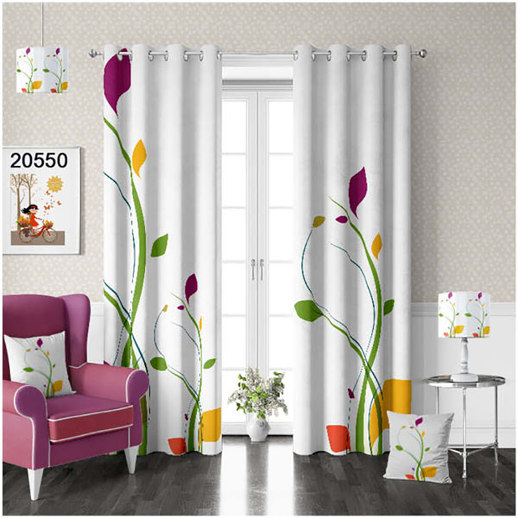 پرده چاپی هازان - کد محصول 20550