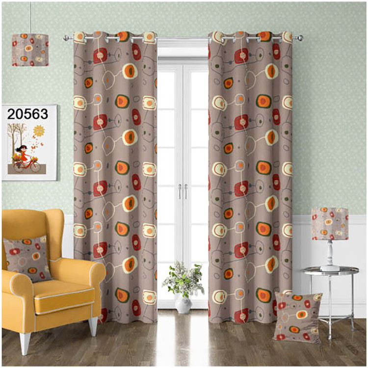 پرده چاپی هازان - کد محصول 20563