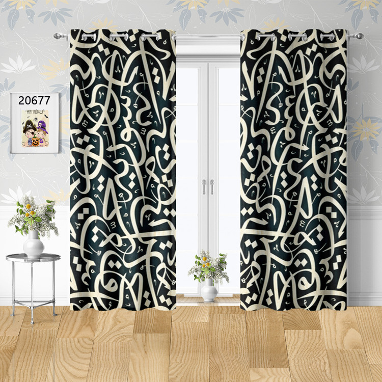 پرده چاپی - کد محصول 20676