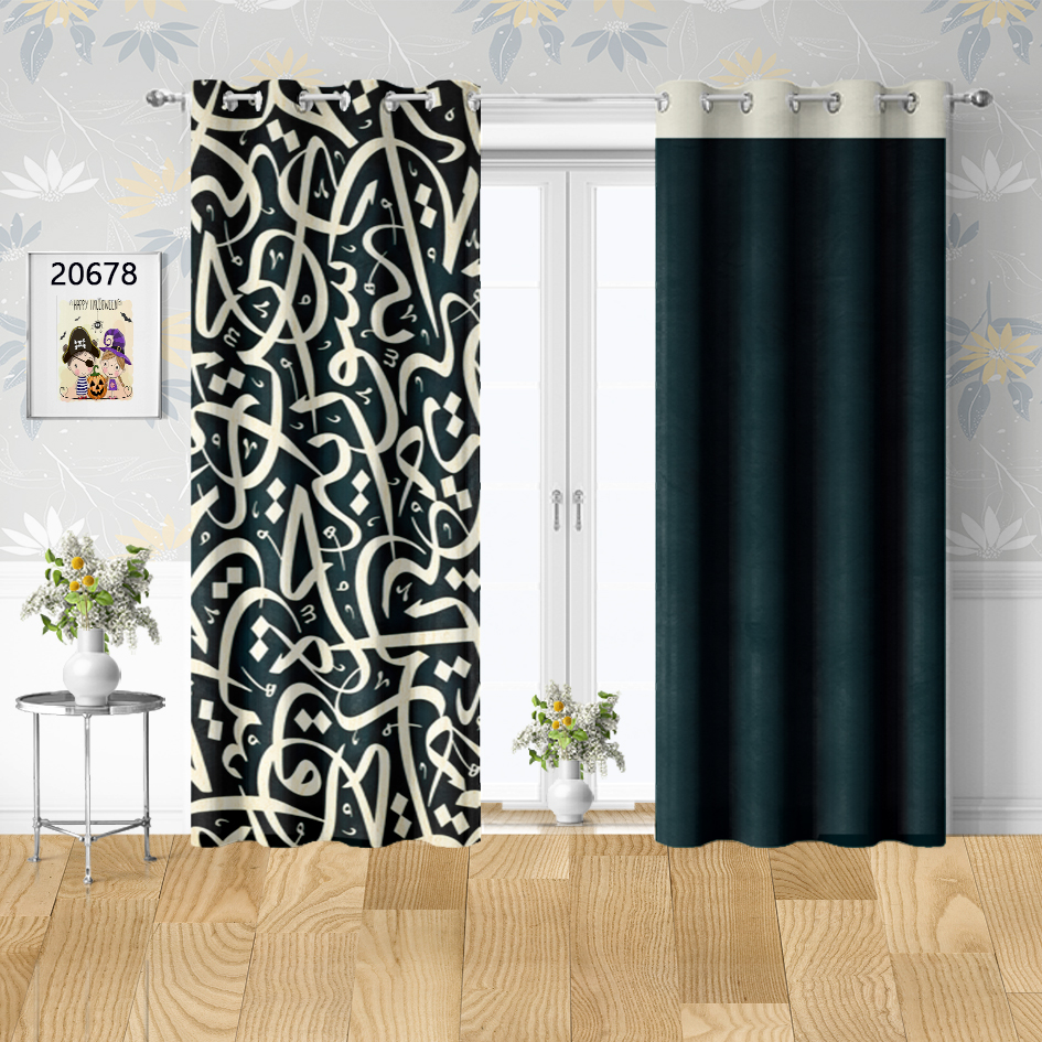 پرده چاپی - کد محصول 20678