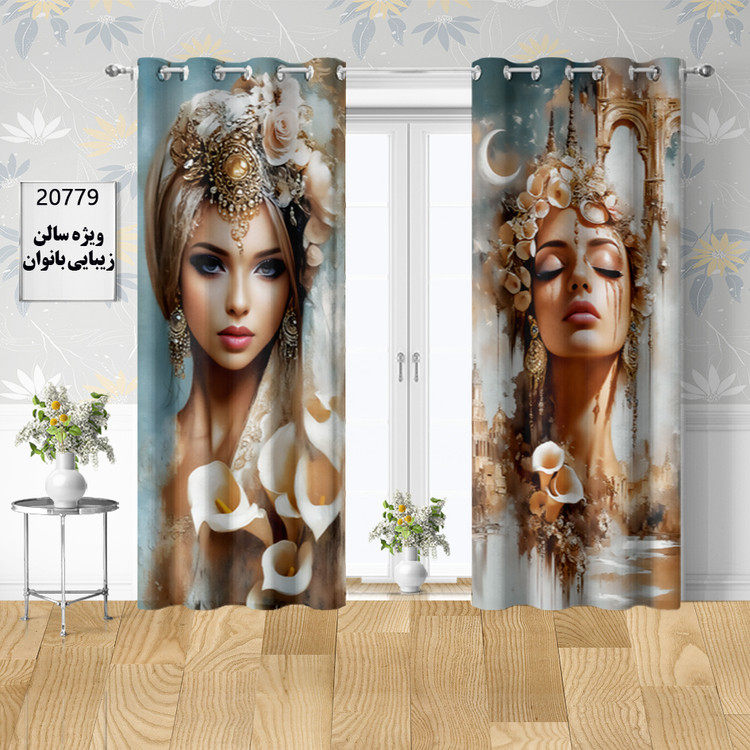 پرده چاپی - کد محصول 20779