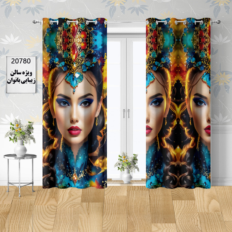 پرده چاپی - کد محصول 20780