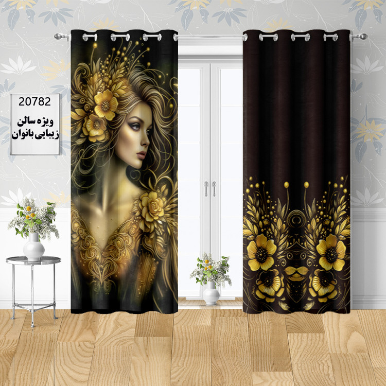 پرده چاپی - کد محصول 20782