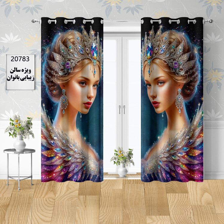 پرده چاپی - کد محصول 20783