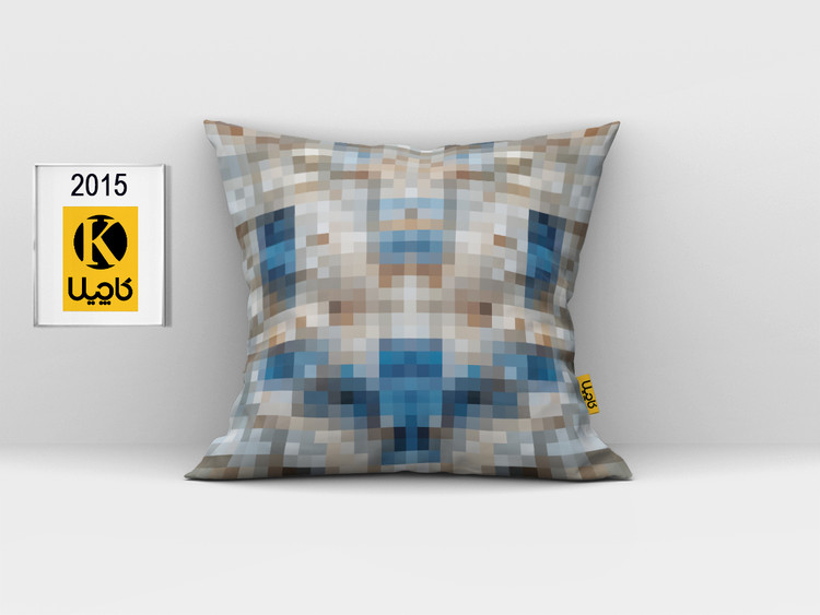 کاور کوسن مخمل (دو رو چاپ) - کد K 2015