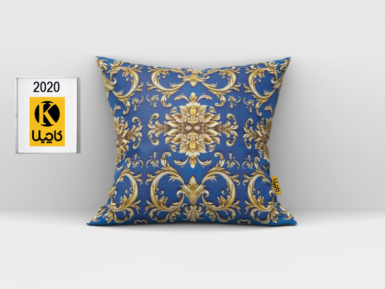 کاور کوسن مخمل (دو رو چاپ) - کد K 2020