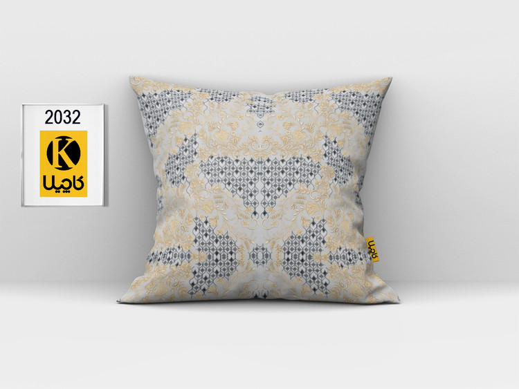 کاور کوسن مخمل (دو رو چاپ) - کد K 2032