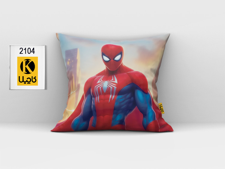 کاور کوسن مخمل (دو رو چاپ) - کد K 2104