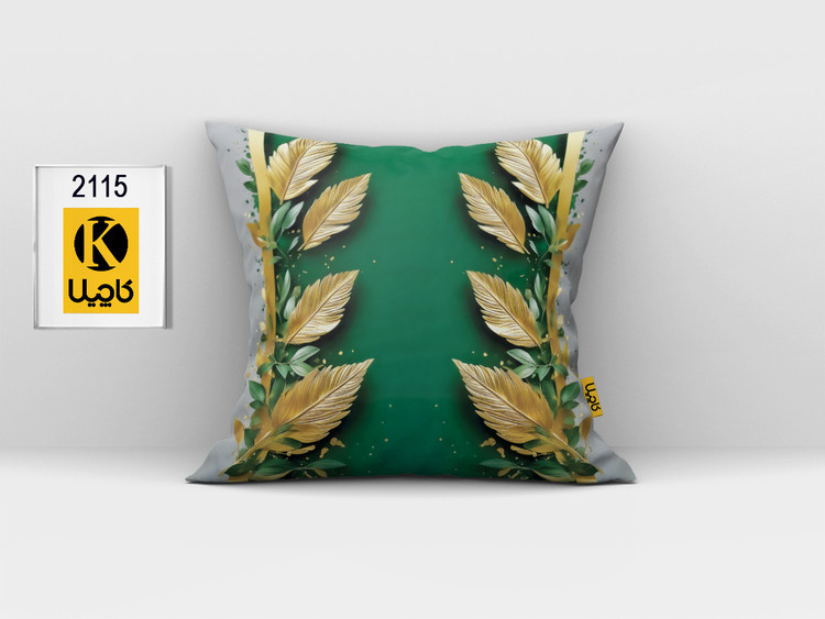 کاور کوسن مخمل (دو رو چاپ) - کد K 2115