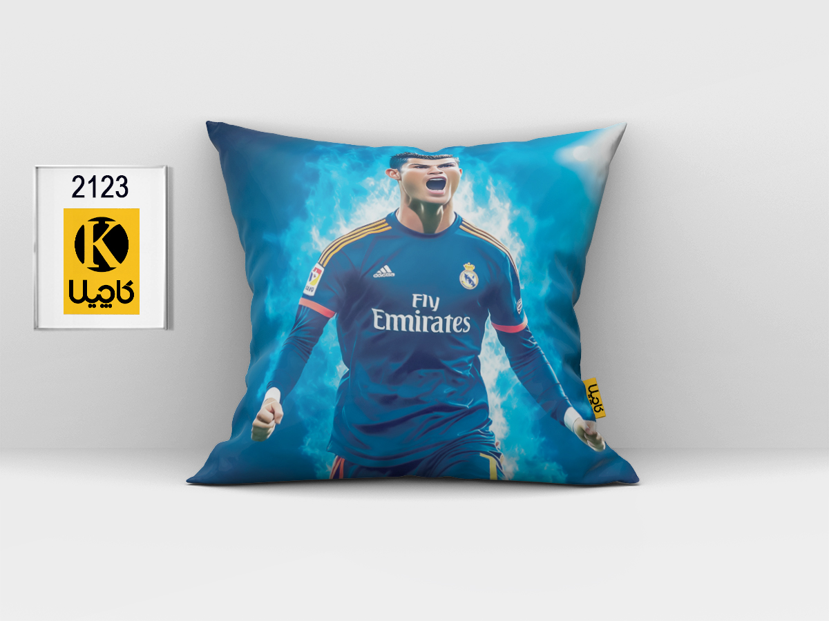 کاور کوسن مخمل (دو رو چاپ) - کد K 2123