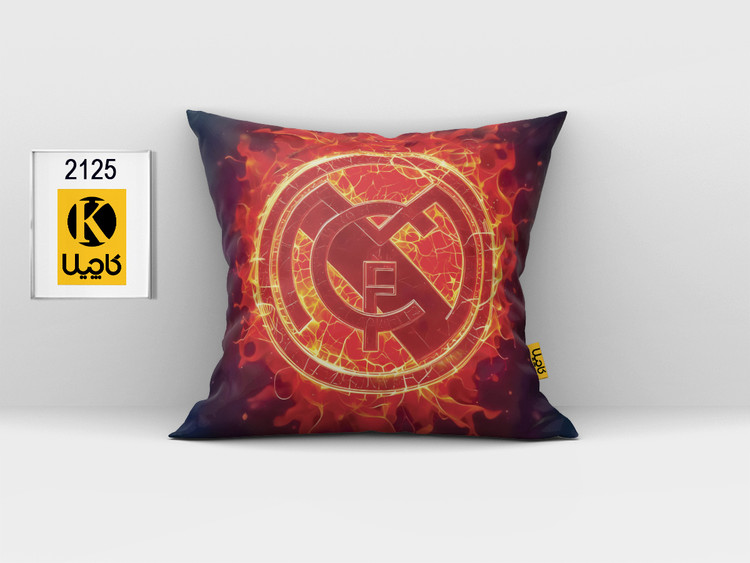 کاور کوسن مخمل (دو رو چاپ) - کد K 2125