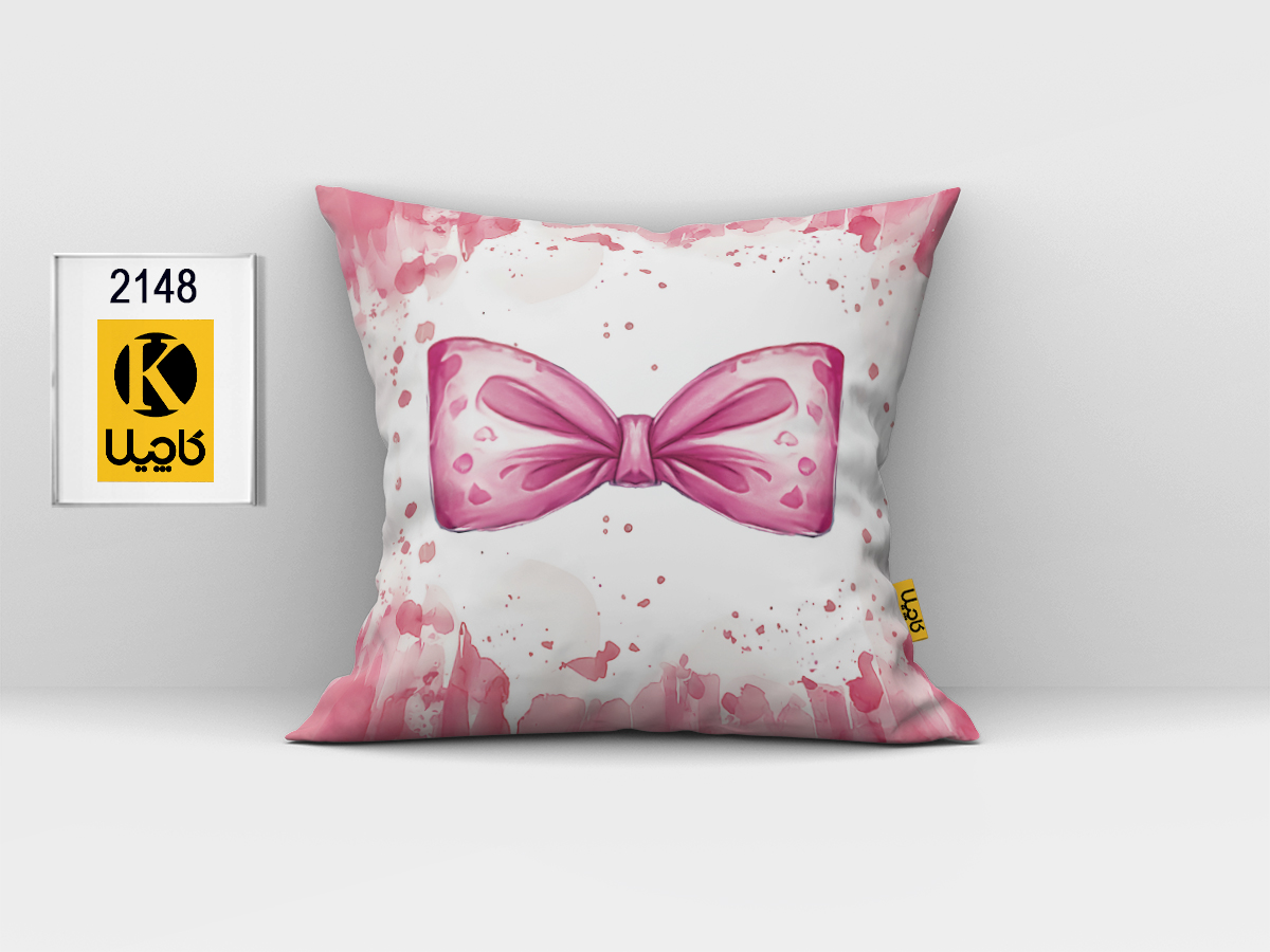 کاور کوسن مخمل (دو رو چاپ) - کد K 2148