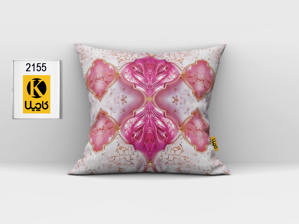 کاور کوسن مخمل (دو رو چاپ) - کد K 2155