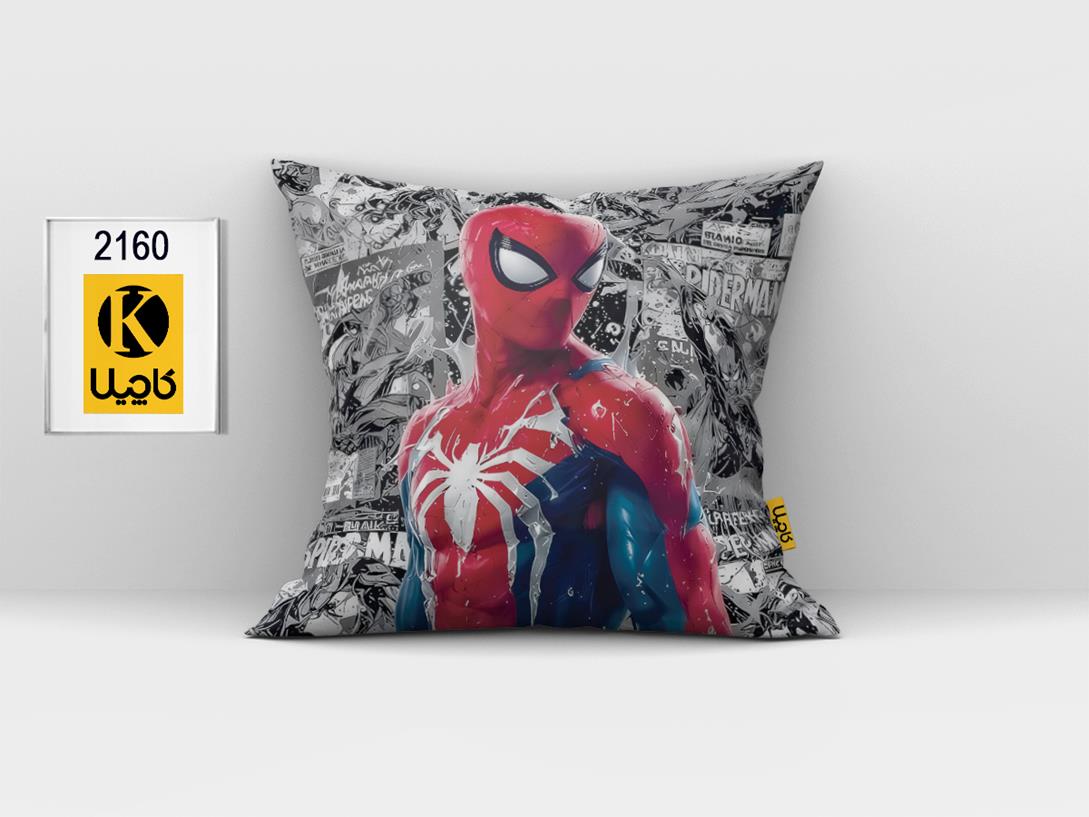 کاور کوسن مخمل (دو رو چاپ) - کد K2160