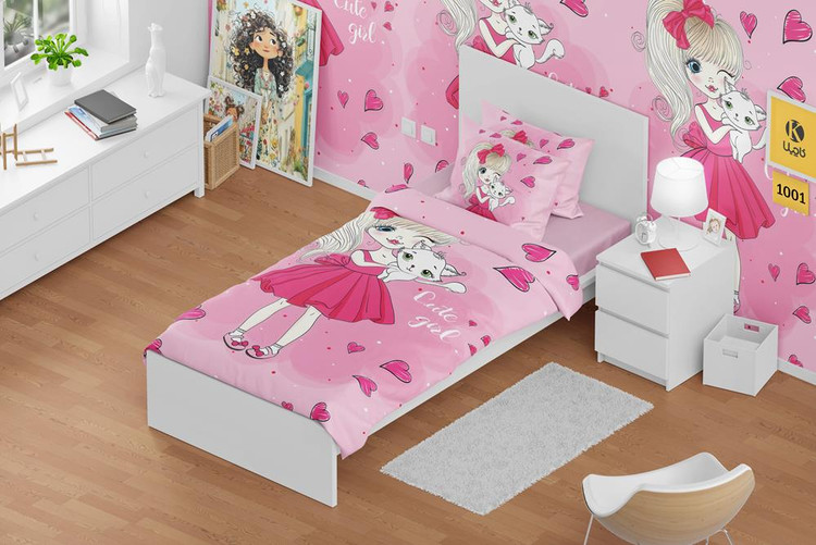 ست روتختی یک نفره مخمل - کد 1001