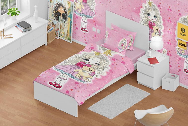 ست روتختی یک نفره مخمل - کد 1005