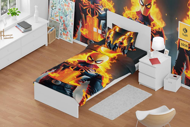 ست روتختی یک نفره مخمل - کد 1016