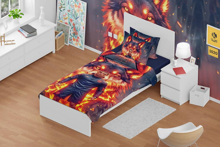 ست روتختی یک نفره مخمل - کد 1020