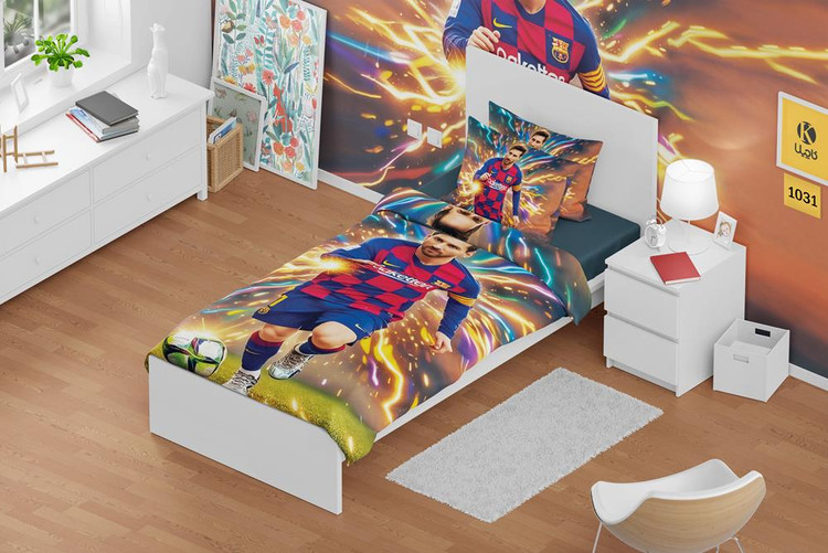 ست روتختی یک نفره مخمل - کد 1031