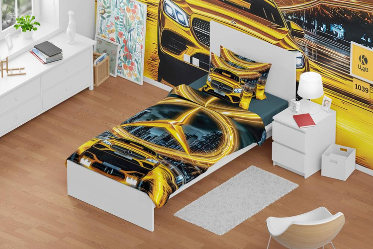 ست روتختی یک نفره مخمل - کد 1039