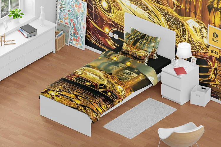 ست روتختی یک نفره مخمل - کد 1041