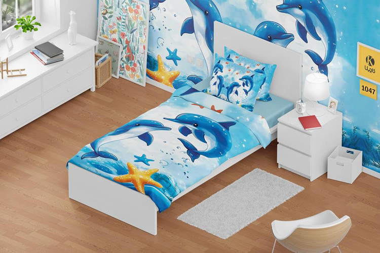 ست روتختی یک نفره مخمل - کد 1047