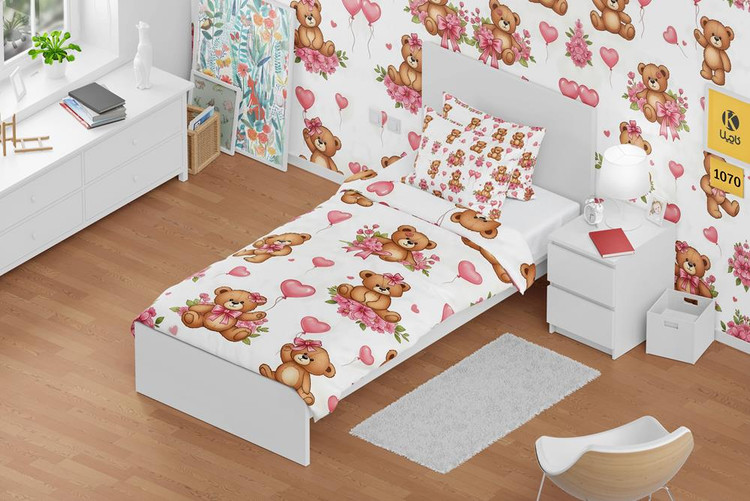 ست روتختی یک نفره مخمل - کد 1070