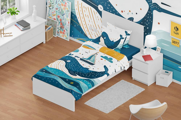 ست روتختی یک نفره مخمل - کد 1077