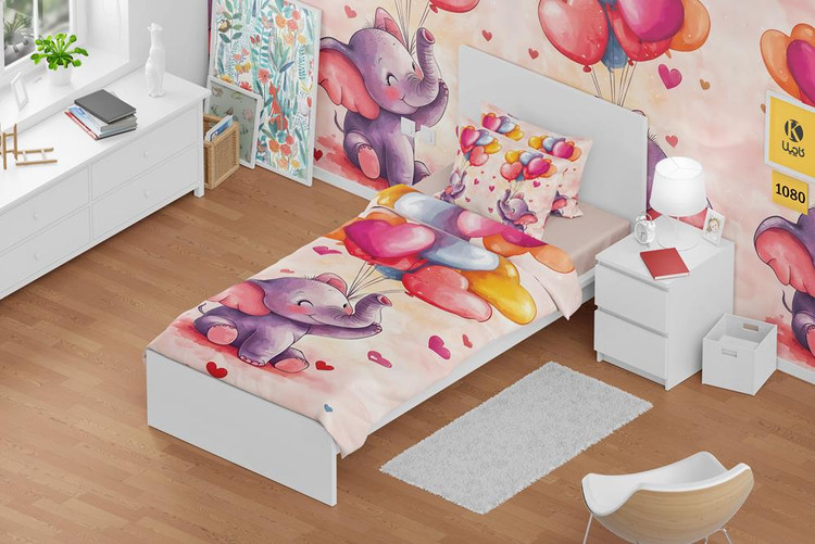 ست روتختی یک نفره مخمل - کد 1080