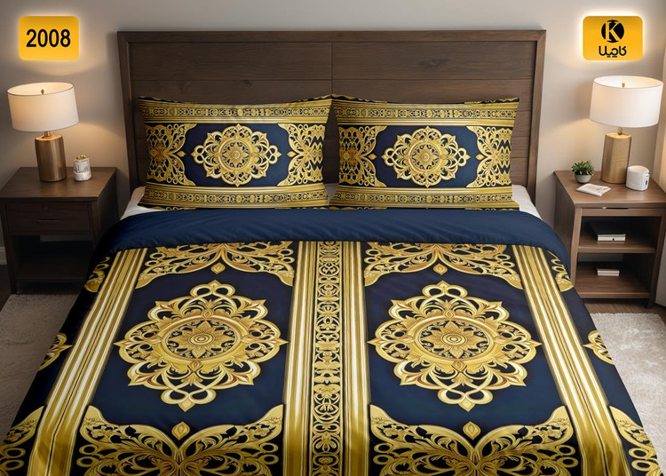 ست روتختی دو نفره مخمل - کد 2008