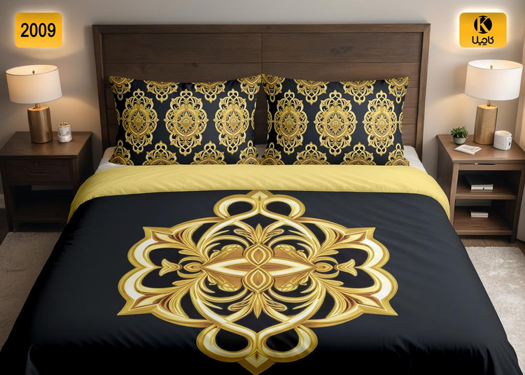 ست روتختی دو نفره مخمل - کد 2009