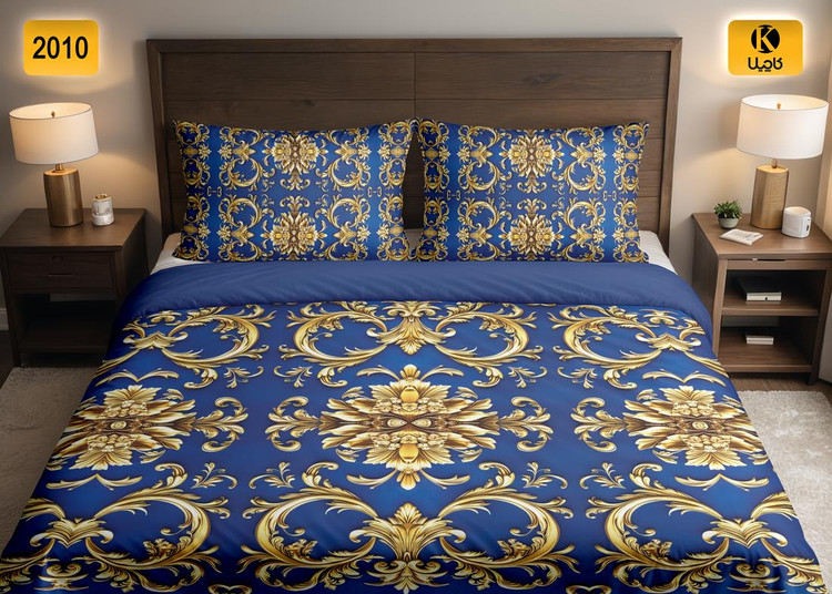 ست روتختی دو نفره مخمل - کد 2010