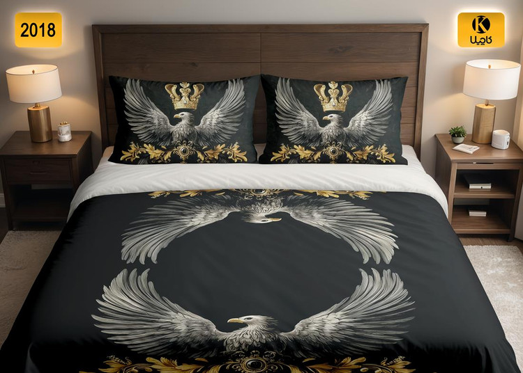 ست روتختی دو نفره مخمل - کد 2018