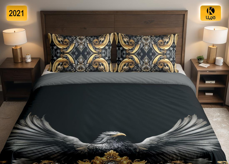 ست روتختی دو نفره مخمل - کد 2021