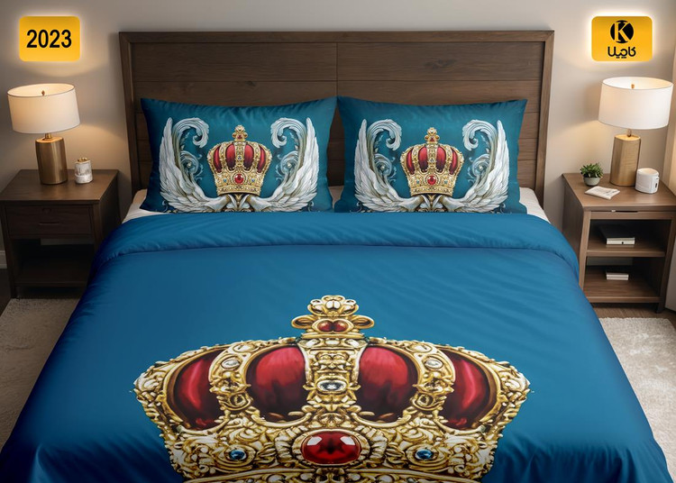 ست روتختی دو نفره مخمل - کد 2023