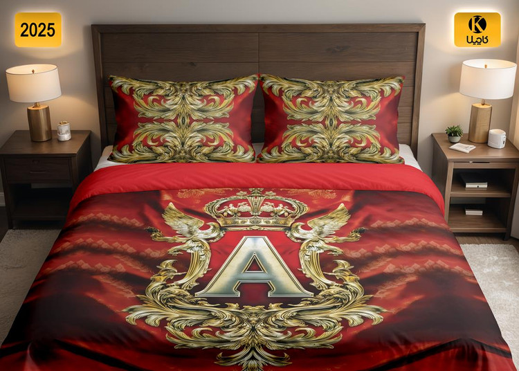 ست روتختی دو نفره مخمل - کد 2025