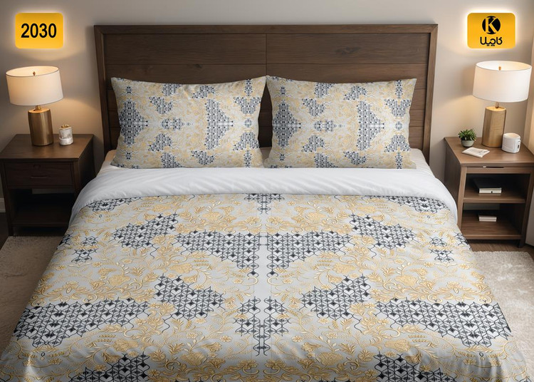 ست روتختی دو نفره مخمل - کد 2030