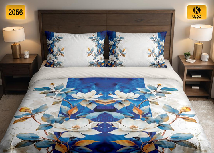 ست روتختی دو نفره مخمل - کد 2056